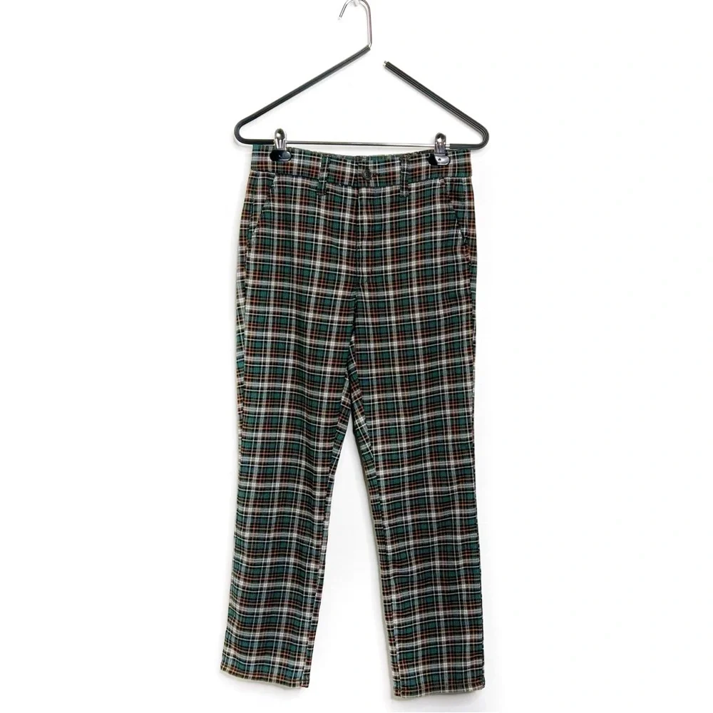 American Eagle Outfitters Pants Plaid Hi-Rise - Picture 4 of 17